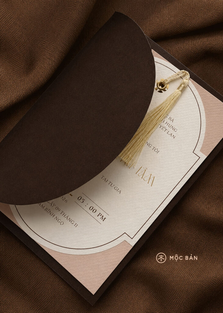 Mộc Bản | Velvet Arch Invitation